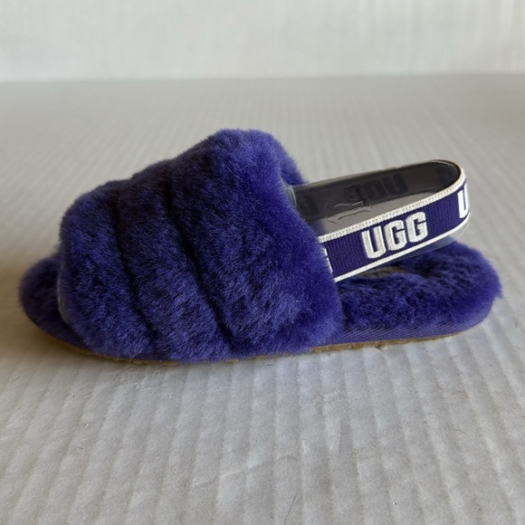 NWOT Ugg Purple Fluff Yeah Slides - Picture 3 of 11